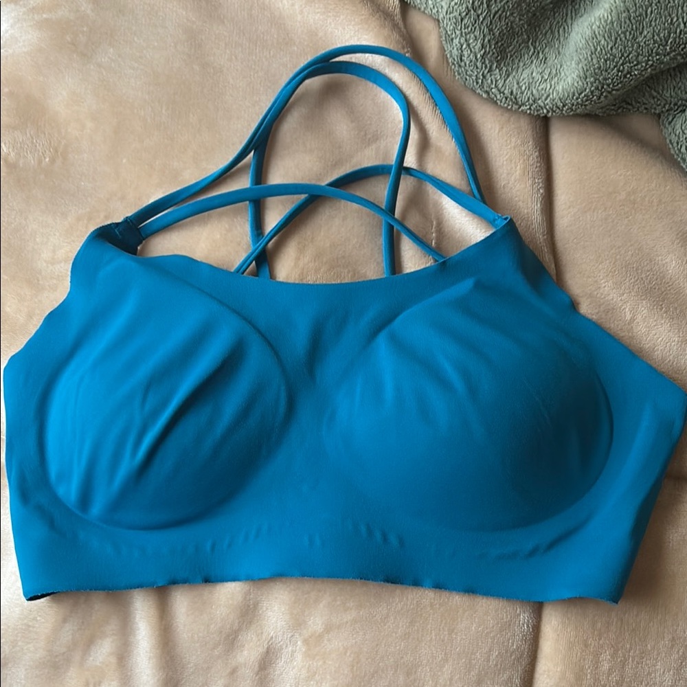 Seamless Blue Bralette